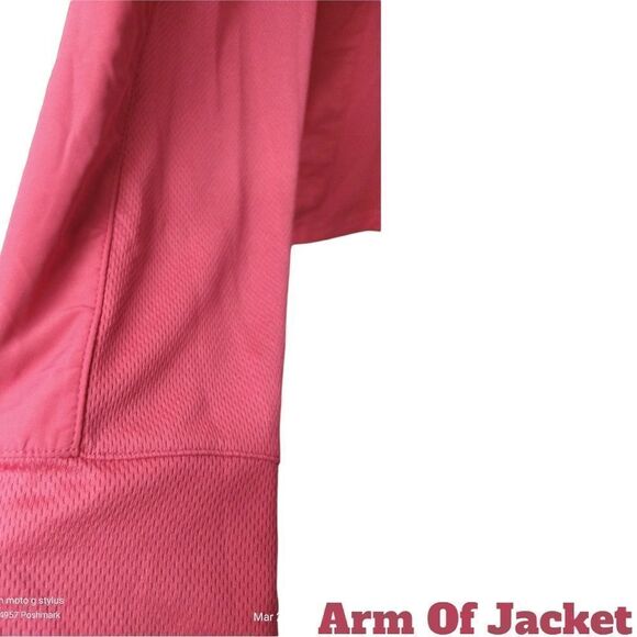 PRO SPIRIT Plus Size Women’s Pink  Lightweight Athletic Jacket. - Picture 5 of 15